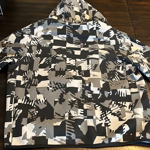 EUC Nike Tech Fleece Full Zip Hoodie Jacket Mens Digi Snow Camo XL - Picture 5 of 8